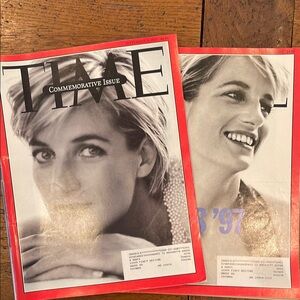 TIME MAGAZINE PRINCESS DIANA 1997 COMMEMORATION
